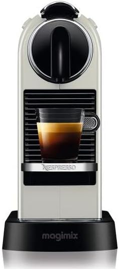 Nespresso Citiz Automatic Pod Coffee Machine for Espresso, Lungo by Magimix in White - Amazing Gadgets Outlet