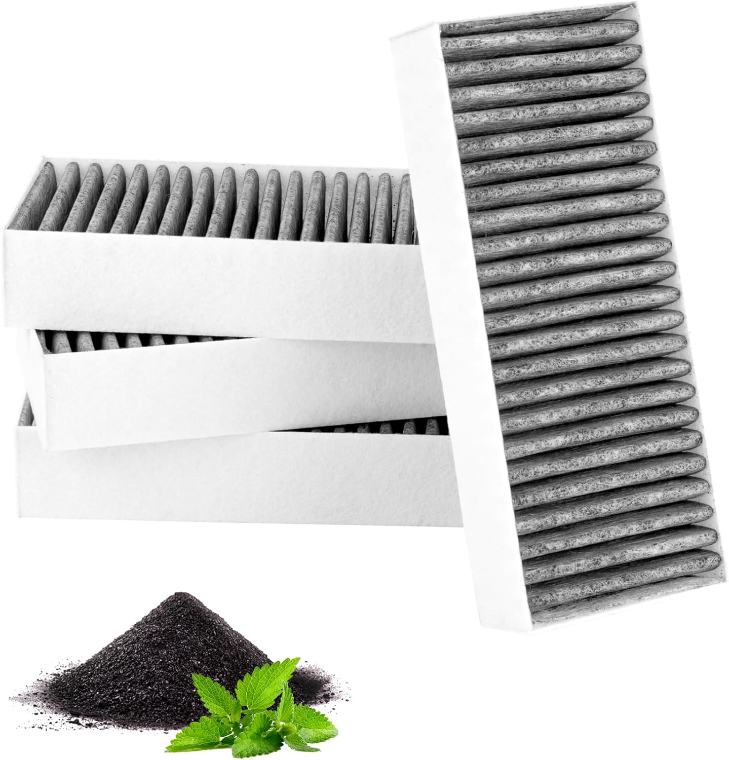 NETONDA Set of 4 Activated Carbon Filters for Cooker Hood Filter Siemens HZ9VRCR0 / Bosch HEZ9VRCR0 / Neff Z821VR0 / Gaggenau CA282111 / Constructa CZ9VRCR0, Recirculation Replacement Filter - Amazing Gadgets Outlet