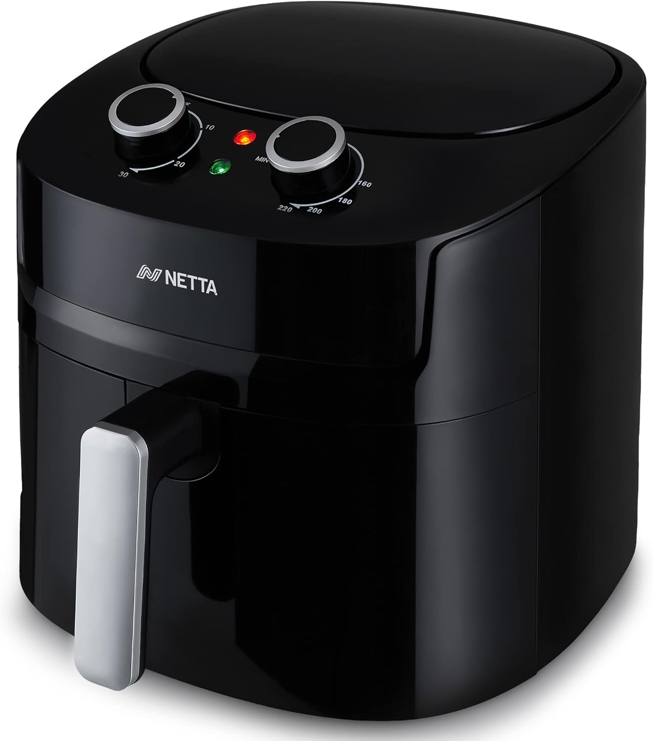 NETTA Air Fryer 7.2L - Adjustable Temperature Control and Timer - Removable Shelf - Rapid Air Circulation - Healthier Oil - Free Cooking at Home - 1800W - Amazing Gadgets Outlet