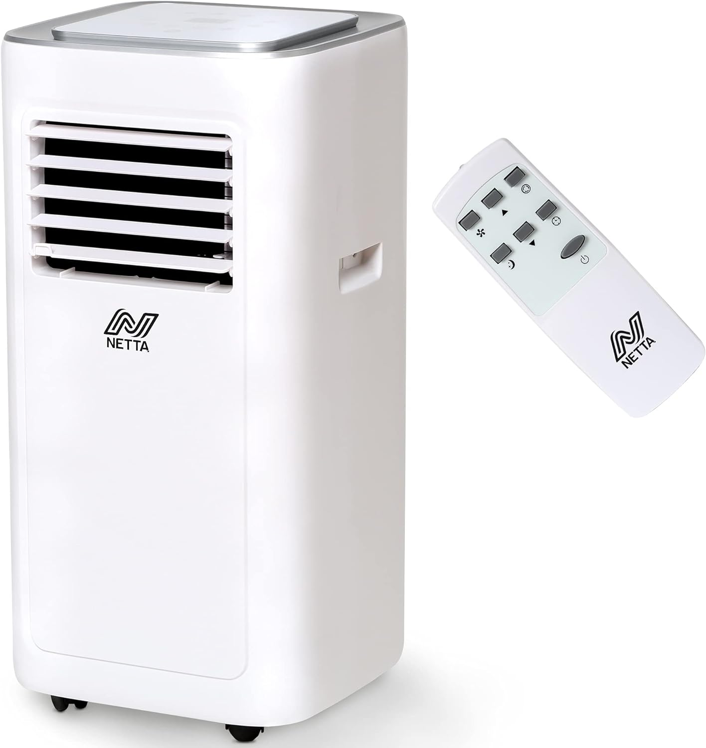 NETTA Portable Air Conditioner 3 - IN - 1 8000BTU, Dehumidifier, Cooling Fan - Remote Control, LED Touch Control, Adjustable Temperature, for Home, Bedroom, Living room,Office - Amazing Gadgets Outlet