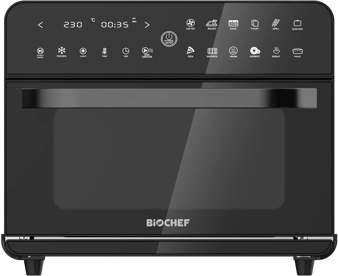 NEW - BioChef Air Fryer Multi Oven | 25L Large Capacity | 12 Built In Smart Presets | Easy Clean Design… - Amazing Gadgets Outlet