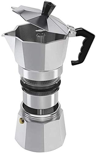 New Coffee Maker Pot Aluminium Percolator Espresso Maker Traditional Stovetop Coffee Maker Pot Size 1 Cup, 2Cup, 3Cup, 6 Cup, 9 Cup, 12 Cup (2 cup) - Amazing Gadgets Outlet