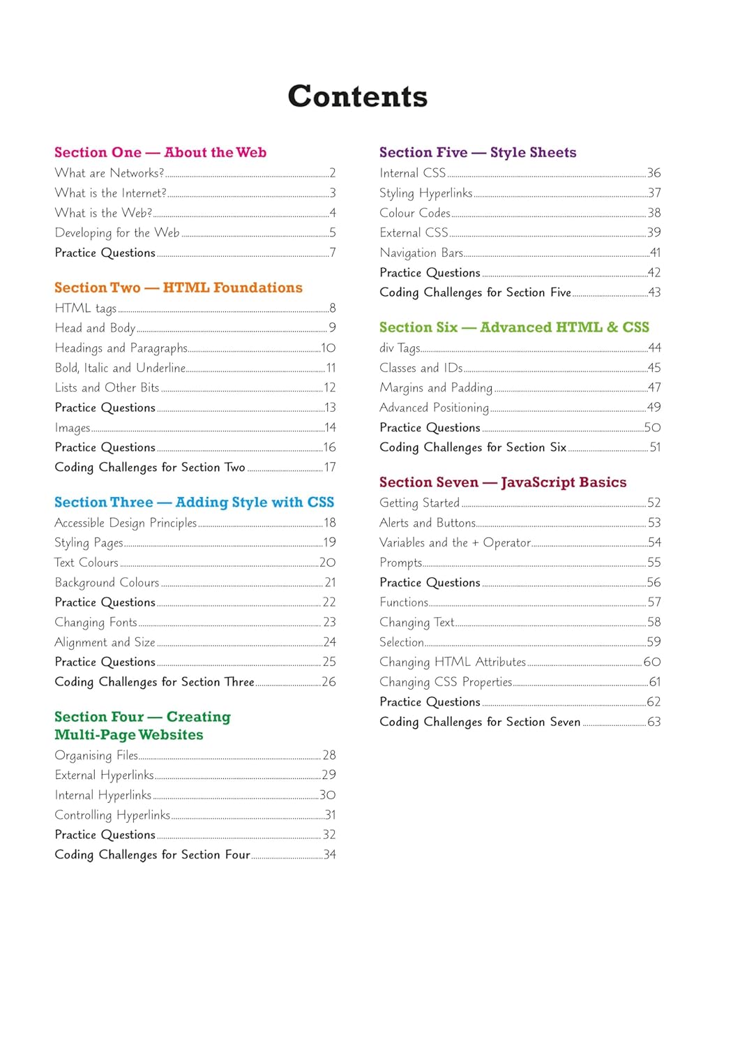 New KS3 Computing: HTML, CSS & JavaScript Web Development Guide w/ Online Ed, Coding Files & Videos: for Years 7, 8 and 9 (CGP KS3 Computing) - Amazing Gadgets Outlet