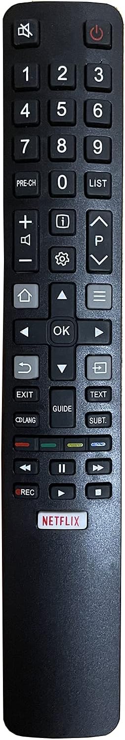 New Replacement TCL ARC802N RC802N YUI1TV Remote Control - No Setup Required fit for TCL Thomson smart tv remote control 4K LCD LED TV 32DS520 40S6000FS 49DP600 49S6000FS 50DP600 F43S5916 H32S5916   Import  Single ASIN  Import  Multiple ASIN ×Pro - Amazing Gadgets Outlet