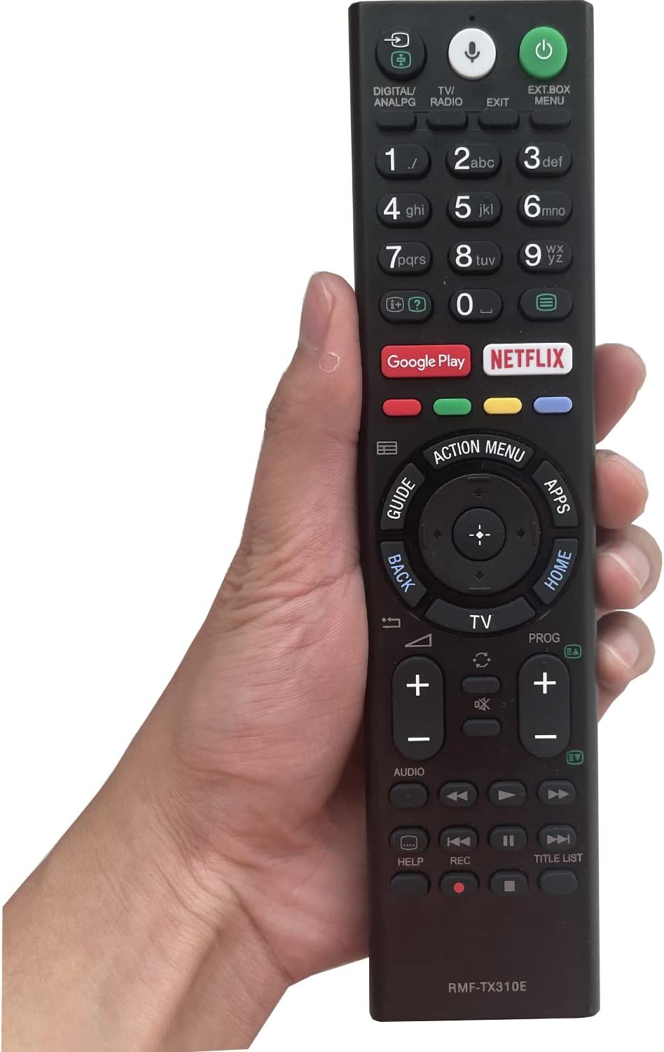 NEW RMF - TX310E voice Remote Control Adapted to remote for sony tv compatible Sony Bravia LED LCD TV KD - 49XE8004 KD - 49XE8005 KD - 43XF8096 KD - 43XF8505 KD - 43XF8577 KD - 43XF8588 KD - 43XF8596 KD -   Import  Single ASIN  Import  Multiple ASIN ×Product cust - Amazing Gadgets Outlet