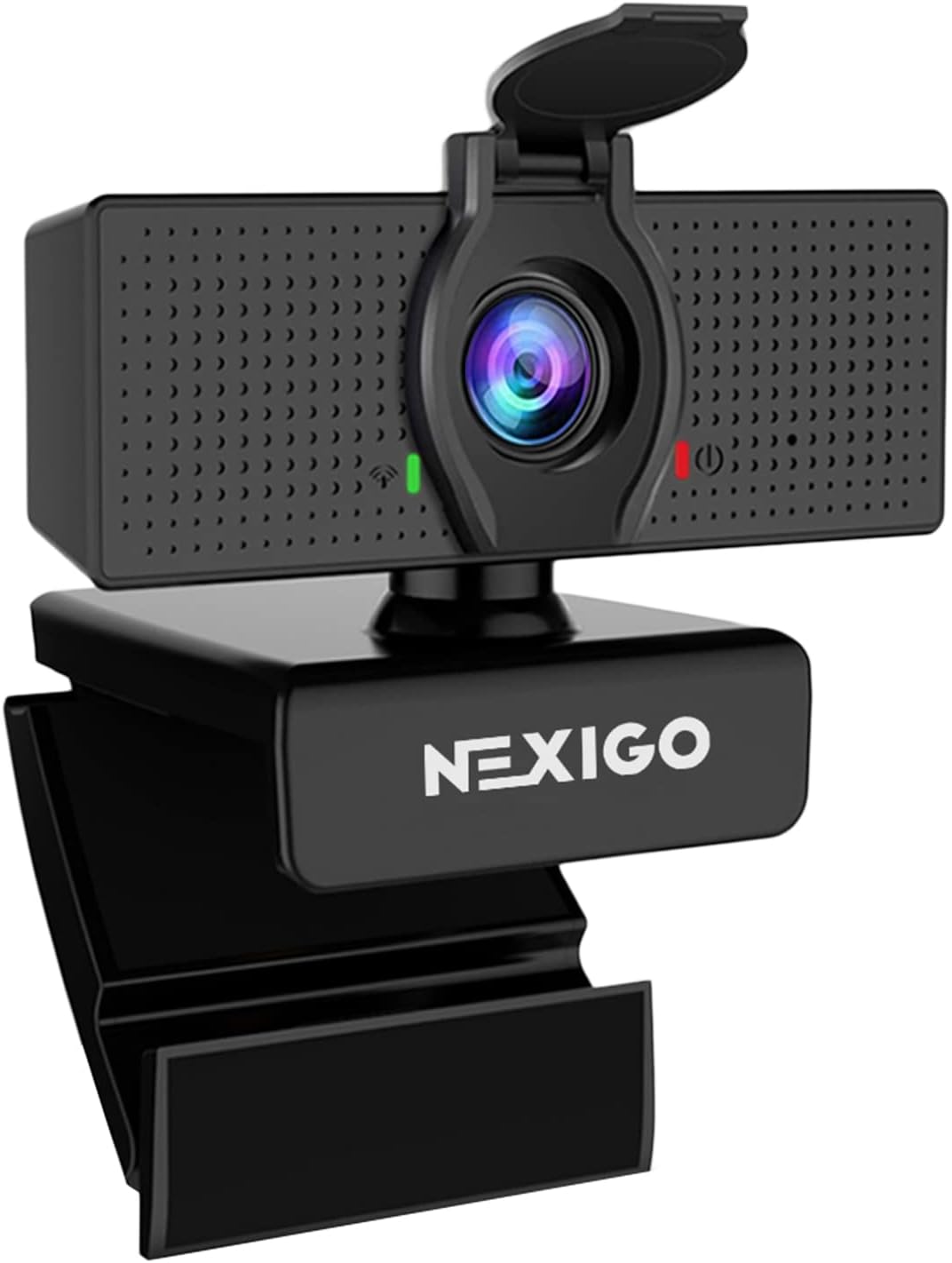 NexiGo N60 1080P Webcam with Microphone, Adjustable FOV, Zoom, Software Control & Privacy Cover, USB HD Computer Web Camera, Plug and Play, for Zoom/Skype/Teams, Conferencing and Video Calling - Amazing Gadgets Outlet