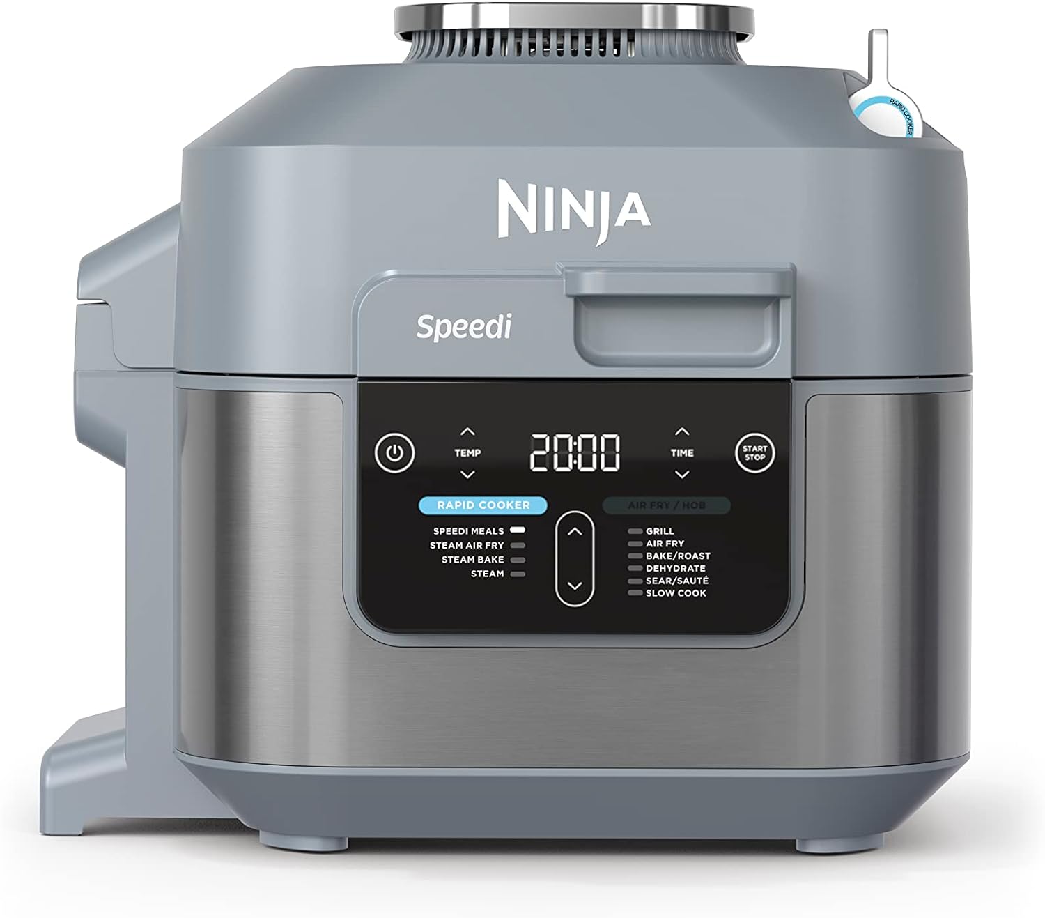 Ninja Combi 12 - In - 1 Multi - Cooker, Oven & Air Fryer, 12 Cooking Functions, Make 15 Minute* Family - Size Meals, Includes Bake Tray, Pan, & Recipe Guide, Grey, SFP700UK - Amazing Gadgets Outlet