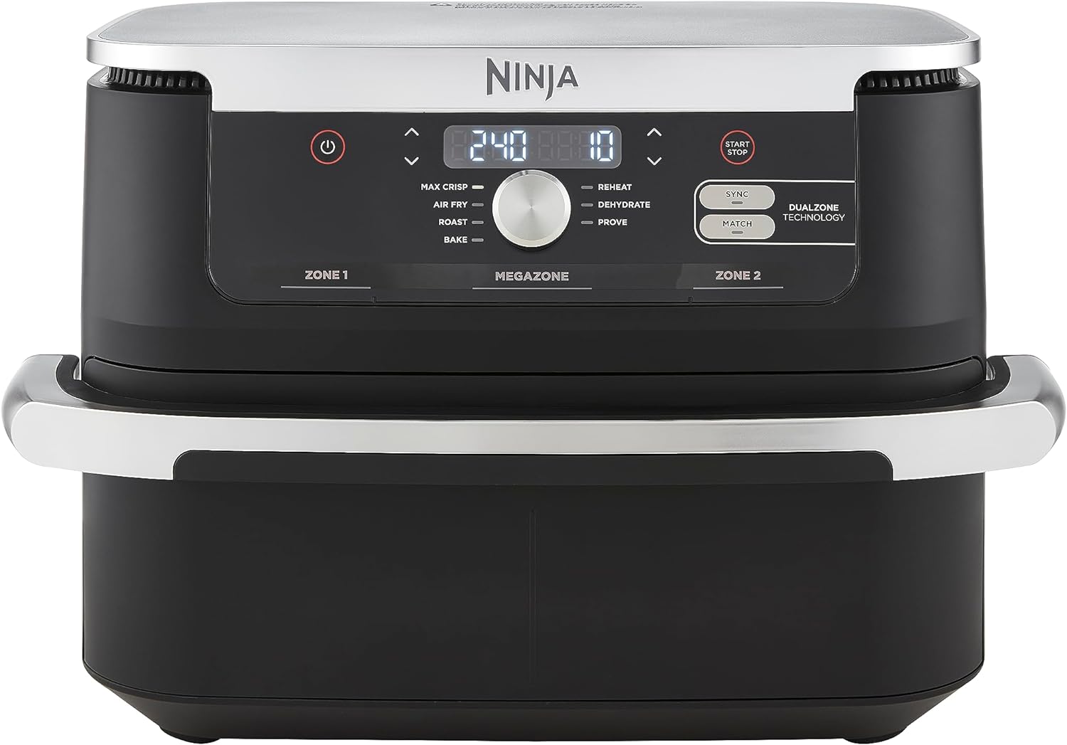 Ninja Foodi FlexDrawer Air Fryer, Dual Zone with Removable Divider, Large 10.4L Drawer, 7 - in - 1, Air - Fryer Uses No Oil, Air Fry, Roast, Bake, Max Crisp, Non - Stick Dishwasher Safe Parts, Black AF500UK   Import  Single ASIN  Import  Multiple ASIN ×P - Amazing Gadgets Outlet