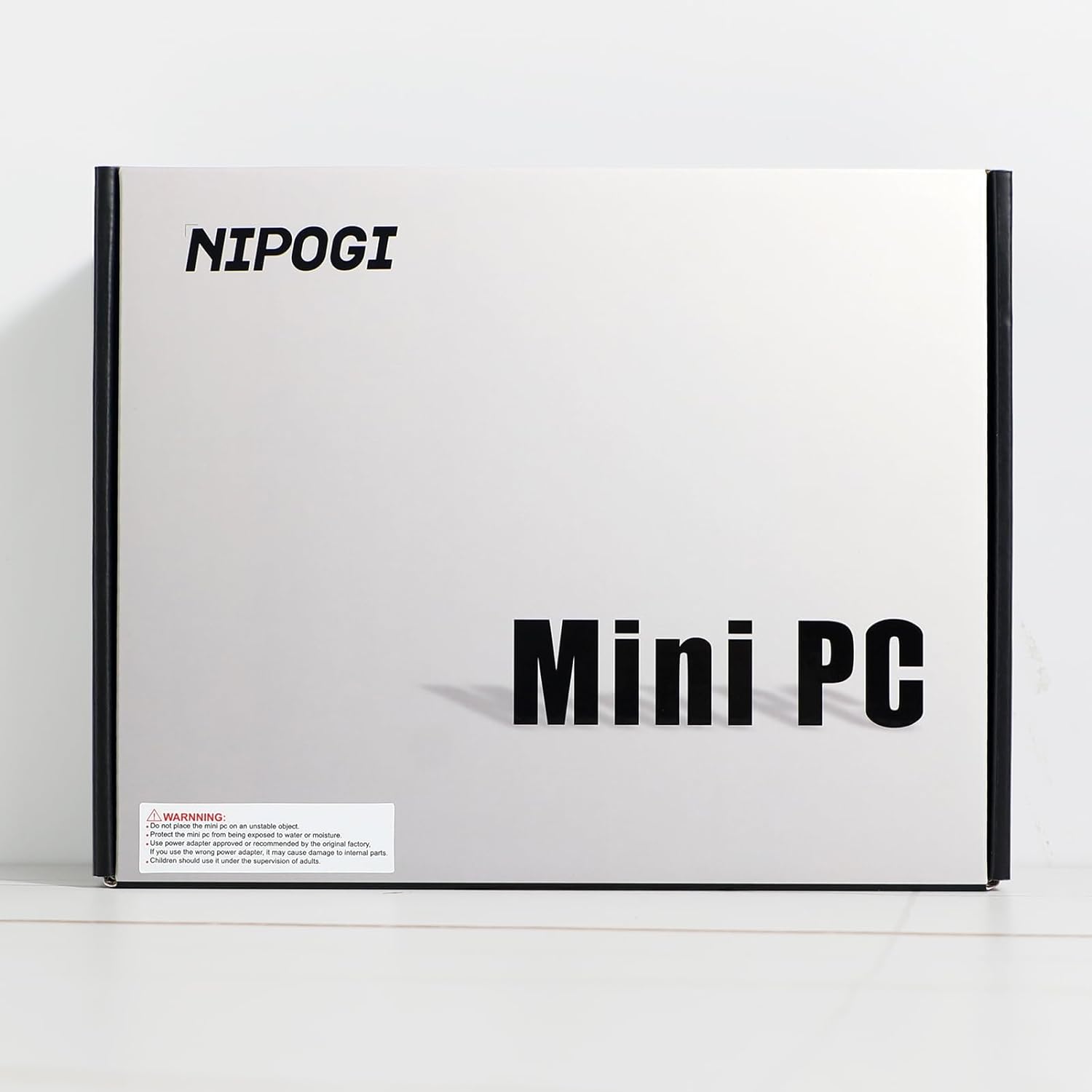 NiPoGi Mini Desktop PC, Mini Computer Intel Alder Lake - Ν95 (Beats N5095/N5105, Up to 3.4GHz), Micro PC 8GB RAM+256GB M.2 SSD, support 2.5" SATA SSD, WiFi 5,Bluetooth4.2, Double Display - Amazing Gadgets Outlet