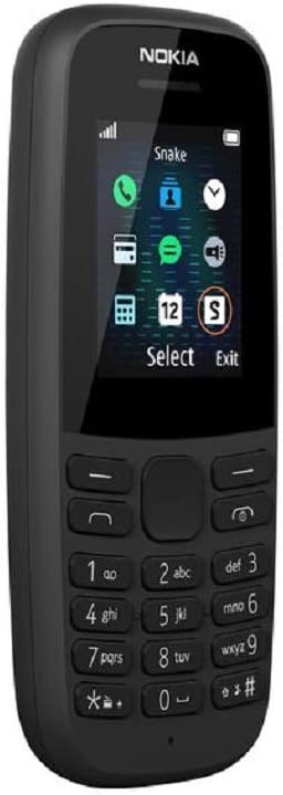 Nokia 105 (4th Edition) all carriers 1.77 Inch UK SIM Free Feature Phone (Single SIM) – Black - Amazing Gadgets Outlet