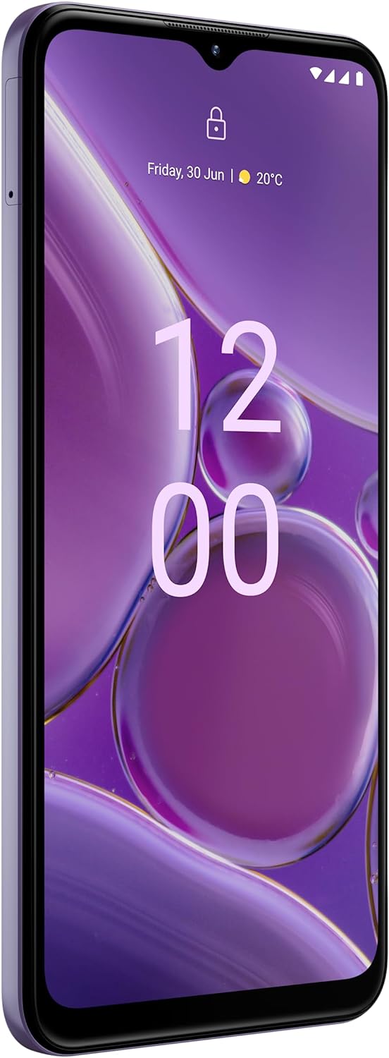 Nokia G42 5G 6.56” HD+ Smartphone Featuring Triple rear 50MP AI camera, 6GB/128GB Storage, 3 - day battery life, Android 13, OZO 3D audio capture, QuickFix repairability and Dual SIM - Purple - Amazing Gadgets Outlet