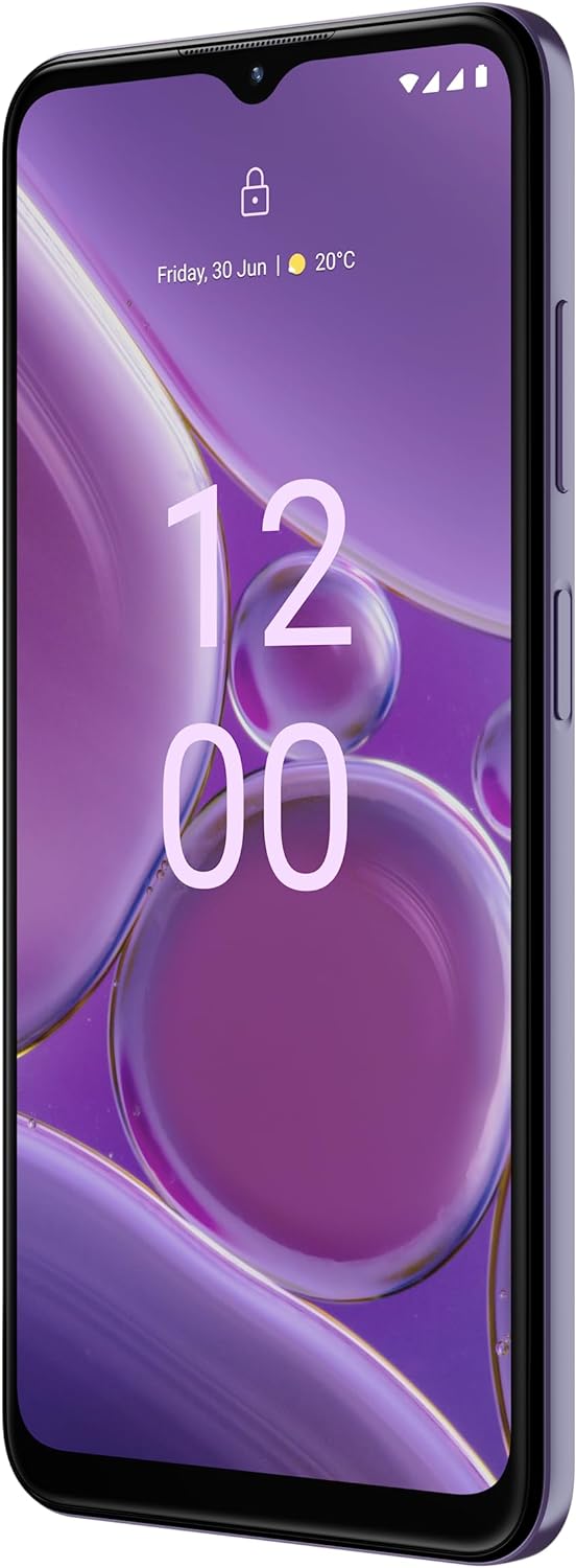 Nokia G42 5G 6.56” HD+ Smartphone Featuring Triple rear 50MP AI camera, 6GB/128GB Storage, 3 - day battery life, Android 13, OZO 3D audio capture, QuickFix repairability and Dual SIM - Purple - Amazing Gadgets Outlet