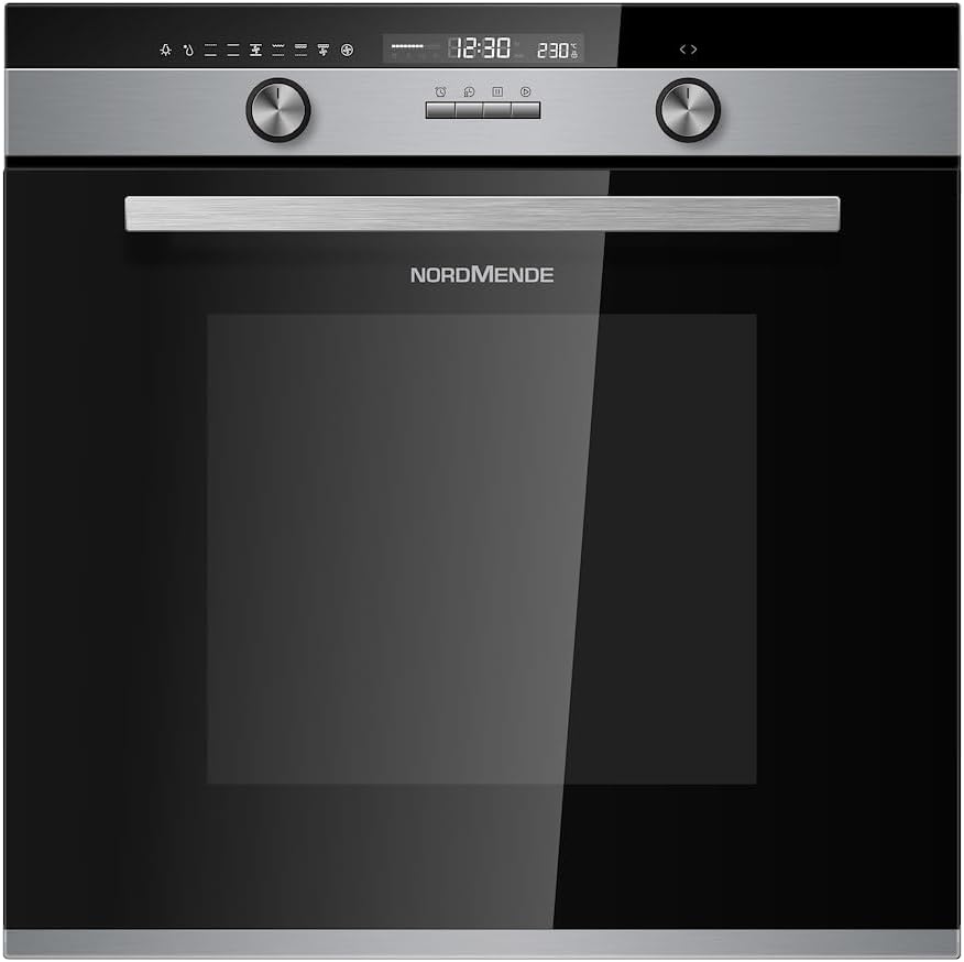 NordMende SOP526IX Built - In Single Multifunction Pyrolitic Oven - Black - Amazing Gadgets Outlet