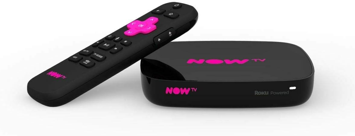 NOW TV Smart Box with 4K & Voice Search. 4X MORE POWERFUL HD STREAMING. NO CONTRACT. NO SUBSCRIPTION.NO HIDDEN FEES - Amazing Gadgets Outlet