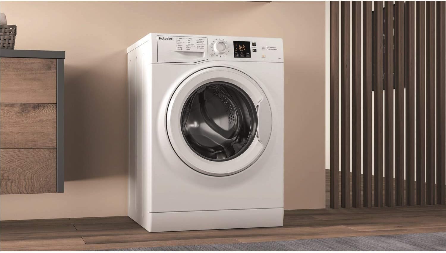 NSWF743UWUKN 7Kg 1400 Spin, Digit Plus,Anti Stain 40,Full Load 45,Steam Hygiene, Rapid Opti - Amazing Gadgets Outlet