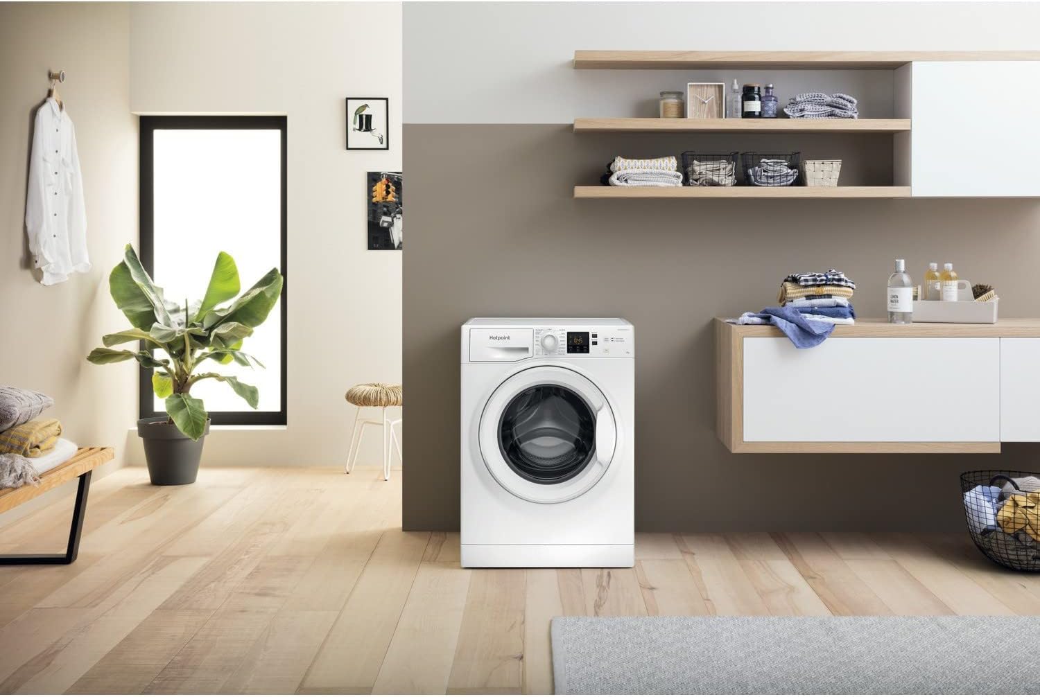 NSWF845CW White 8KG 1400RPM Washing Machine - Amazing Gadgets Outlet