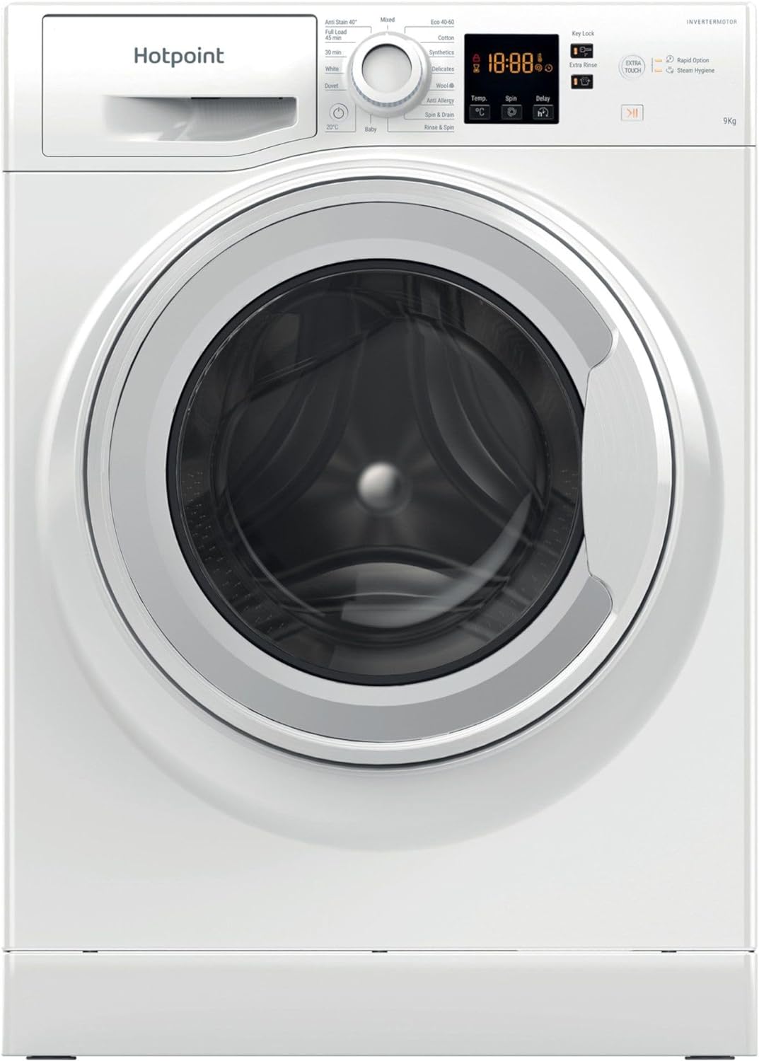 NSWF945CW White 9KG 1400RPM Washing Machine - Amazing Gadgets Outlet