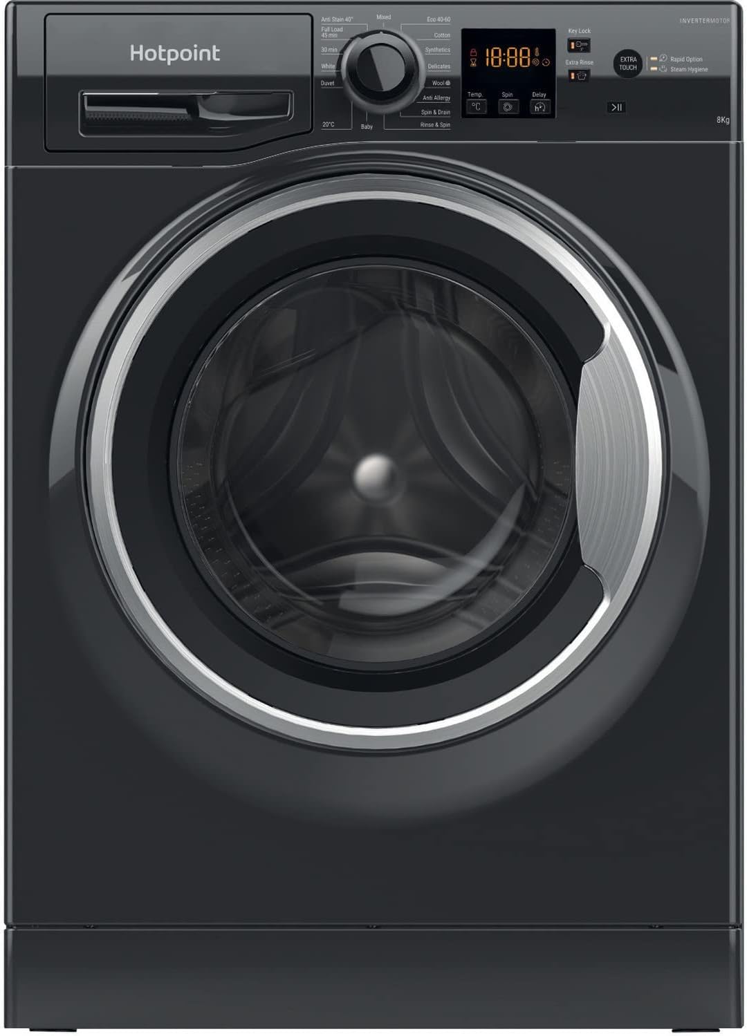 NSWM864CWUKN Freestanding Washing Machine, 8kg load, 1600rpm, White - Amazing Gadgets Outlet