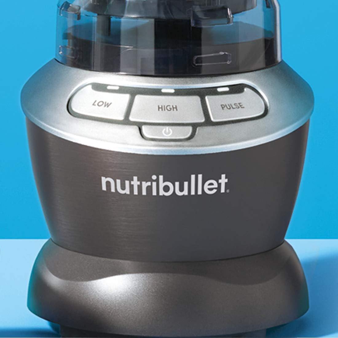 nutribullet blender Full Size 1.6L Jug Blender with 2 Speeds and Pulse Nutrient Extraction Technology - Plastic - Dark Grey - Amazing Gadgets Outlet