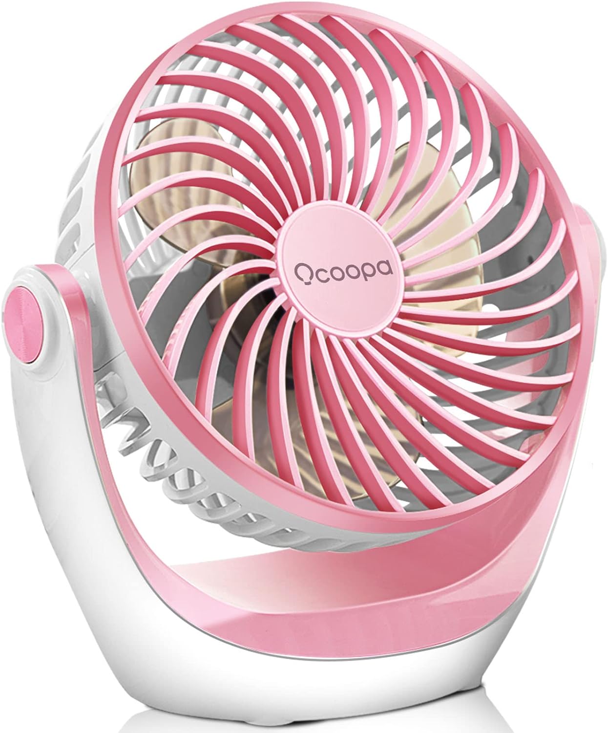 OCOOPA USB Desk Table Fan with Strong Airflow & Quiet Operation, Portable Cooling Fan Speed Adjustable 360°Rotatable Head for Home Office Bedroom Table and Desktop - Amazing Gadgets Outlet