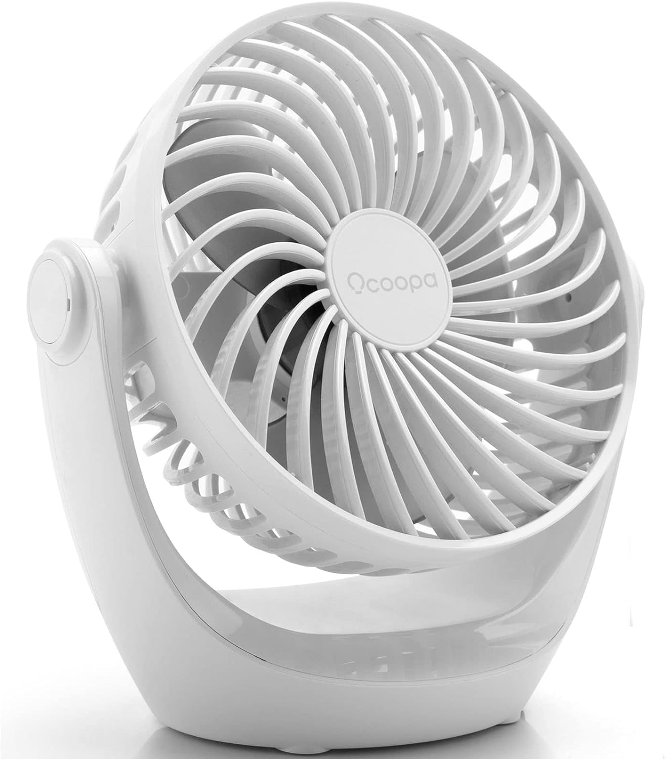 OCOOPA USB Desk Table Fan with Strong Airflow & Quiet Operation, Portable Cooling Fan Speed Adjustable 360°Rotatable Head for Home Office Bedroom Table and Desktop - Amazing Gadgets Outlet