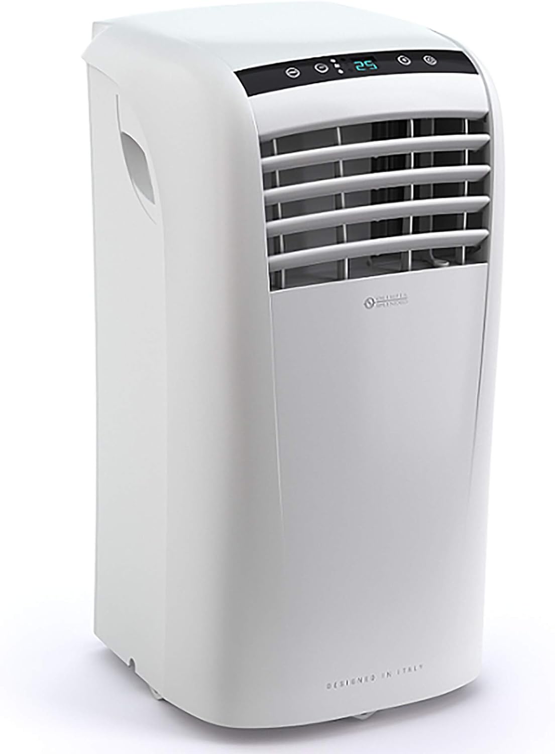 Olimpia Splendid 1960 01960 Dolceclima Compact 8 P Portable Air Conditioner Unit with Cooling, Fan, Dehumidifier 8.000 BTU/h, Gas R290, Design Made in Italy, White - Amazing Gadgets Outlet