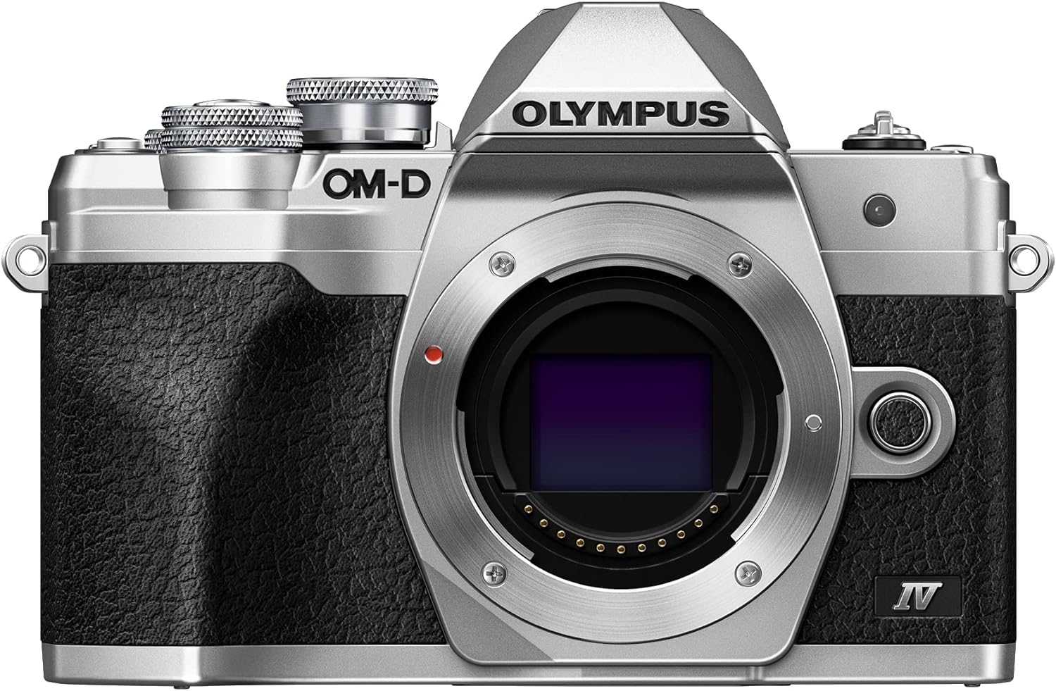 Olympus OM - D E - M10 Mark IV Micro Four Thirds System Camera Kit, 20 MP sensor, electronic viewfinder, 4K video, powerful AF, Wi - Fi, silver incl. M.Zuiko Digital ED 14‑42mm F3.5‑5.6 EZ Pancake silver - Amazing Gadgets Outlet