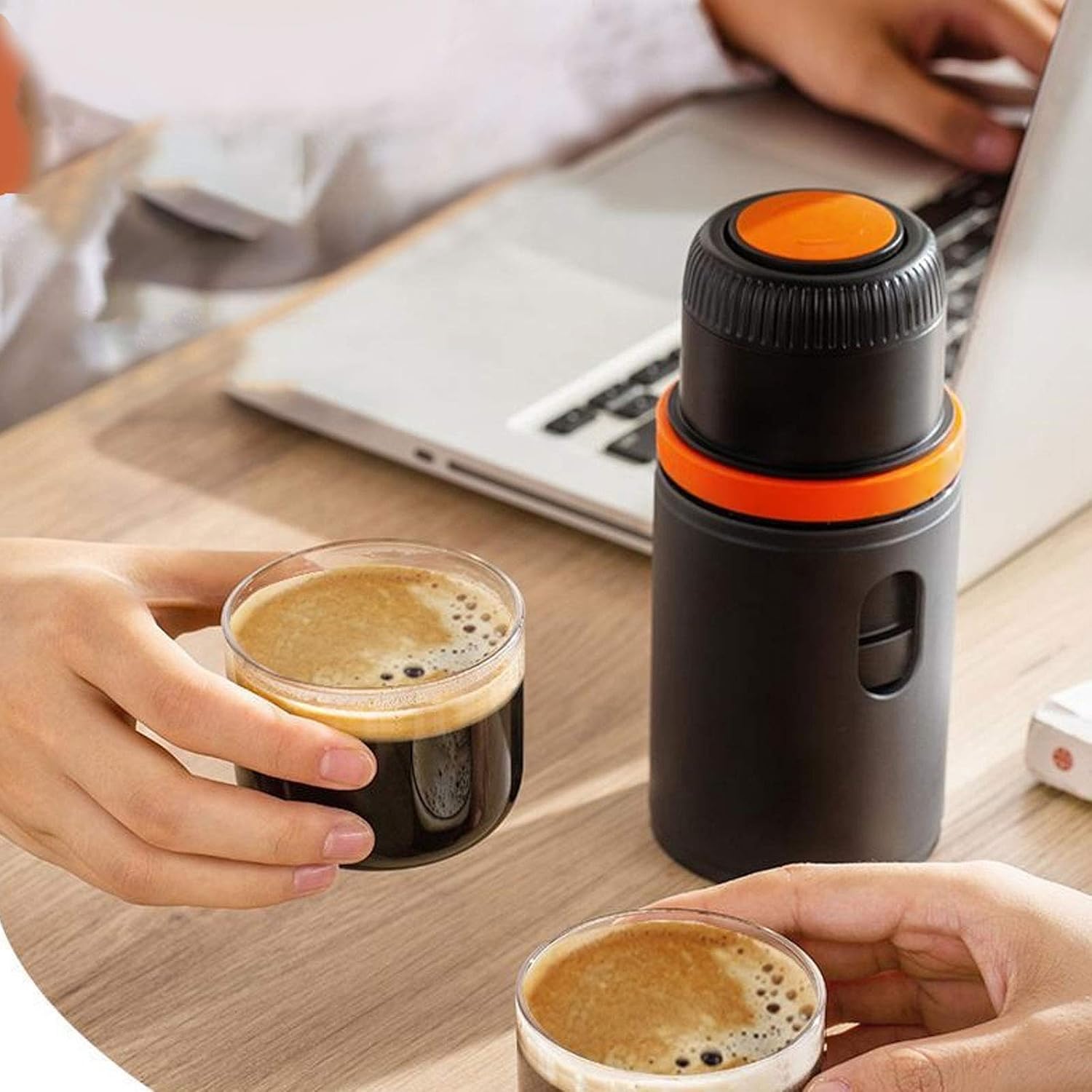 Omabeta Mini Coffee Machine Portable Coffee Maker Mini Hand Press Manual Coffee Machine for Dolce Gusto Capsule - Amazing Gadgets Outlet