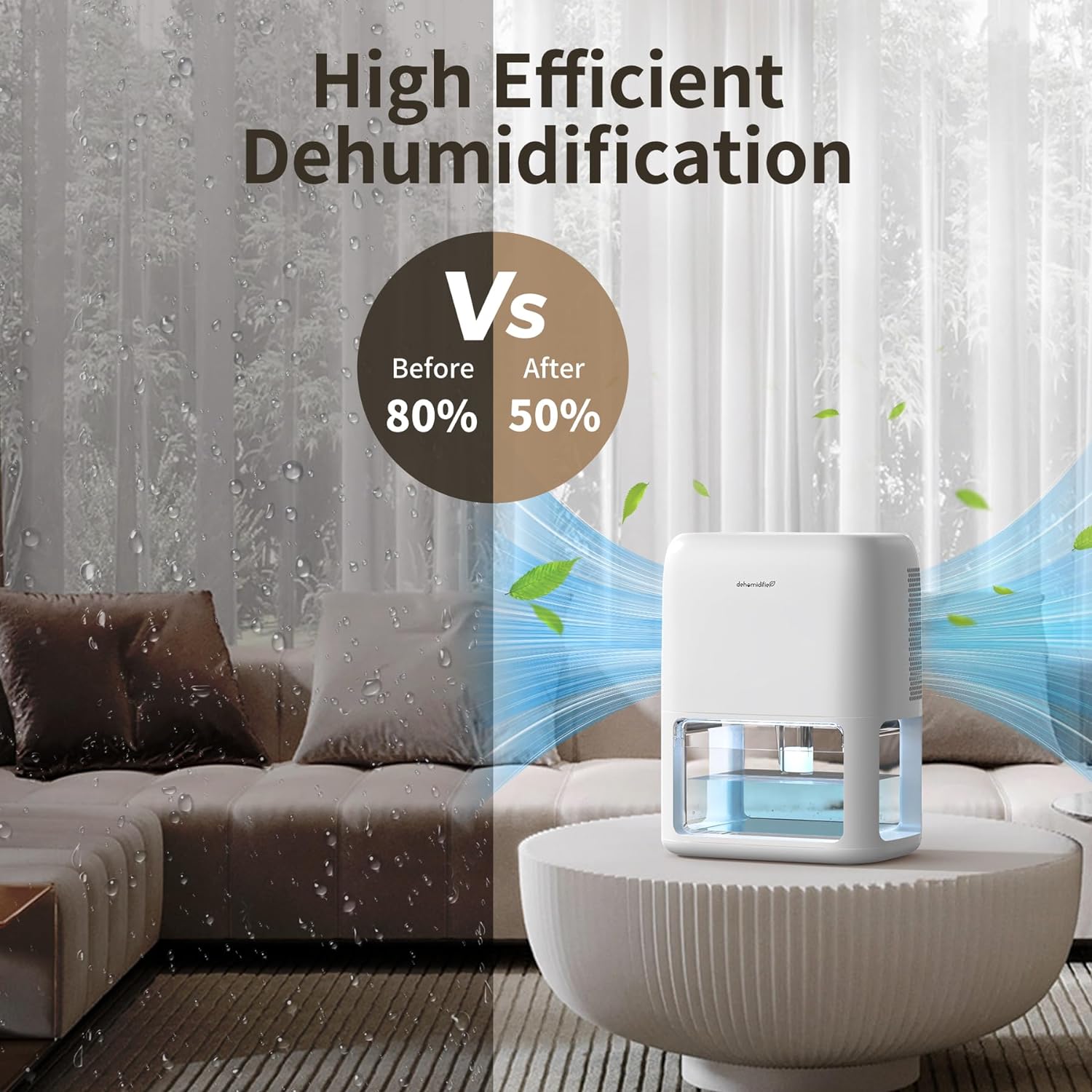 OMISOON Small Dehumidifiers for Home, 1800ml Dehumidifier Dual Semiconductor, Auto Shut Off & Timer, Portable and Ultra Quiet, Dehumidifiers for Drying Clothes, Bedroom, Bathroom, Wardrobe   Import  Single ASIN  Import  Multiple ASIN ×Product cus - Amazing Gadgets Outlet