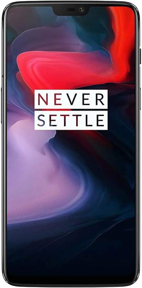 OnePlus 6 (Dual SIM) 128 GB Android 8.1 Oreo/Oxygen UK Version SIM - Free Smartphone - Mirror Black - Amazing Gadgets Outlet