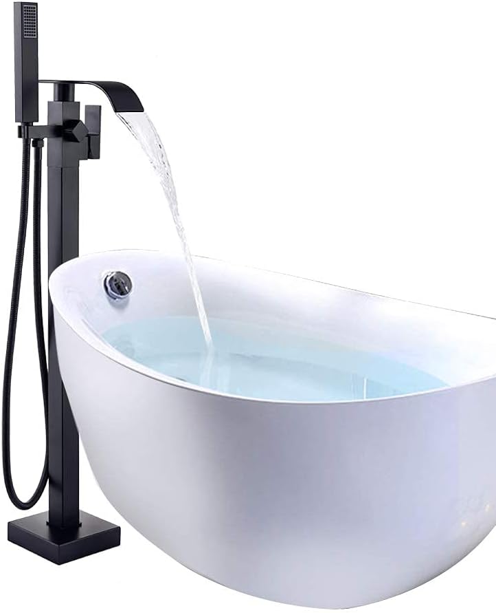 Onyzpily Freestanding Bath Taps Bathroom Mixer Tap Bathtub Tap Handheld Shower Head Floor Mounted Brass Black   Import  Single ASIN  Import  Multiple ASIN ×Product customization General Description Gallery Reviews Variations Addition - Amazing Gadgets Outlet