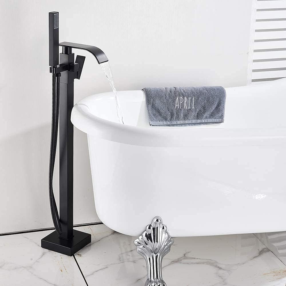 Onyzpily Freestanding Bath Taps Bathroom Mixer Tap Bathtub Tap Handheld Shower Head Floor Mounted Brass Black   Import  Single ASIN  Import  Multiple ASIN ×Product customization General Description Gallery Reviews Variations Addition - Amazing Gadgets Outlet