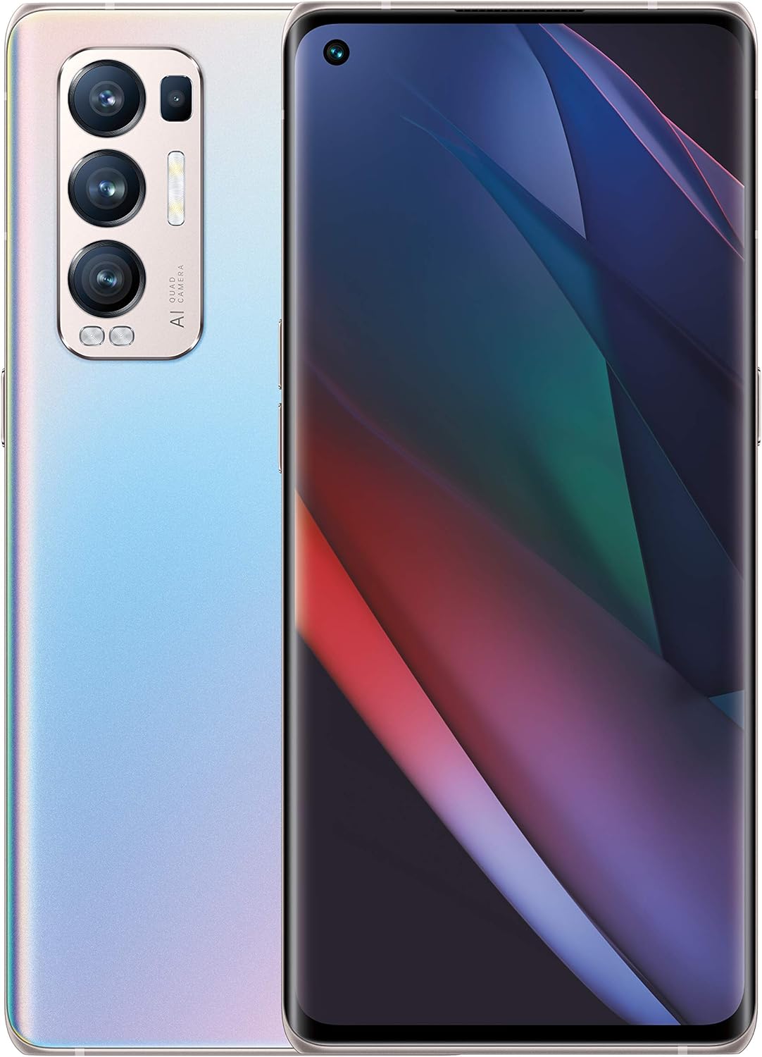 OPPO Find X3 Lite 5G - 8GB RAM and 128GB Storage SIM Free Smartphone (6.4 inch, 64MP Quad Camera, Dual SIM) - Black - Amazing Gadgets Outlet