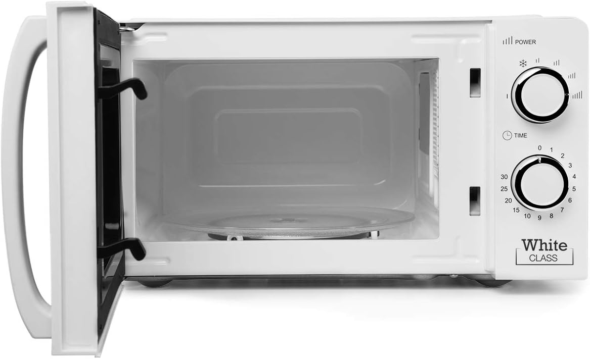 Orbegozo MI 2115 Microwave with 20 - Litre Capacity, 6 Operating Levels, Timer up to 30 Minutes, 700 W, White - Amazing Gadgets Outlet