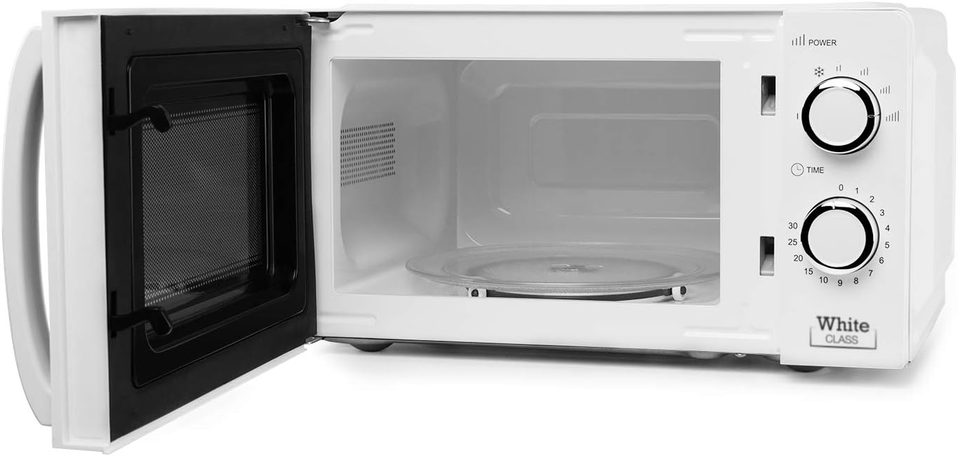 Orbegozo MI 2115 Microwave with 20 - Litre Capacity, 6 Operating Levels, Timer up to 30 Minutes, 700 W, White - Amazing Gadgets Outlet