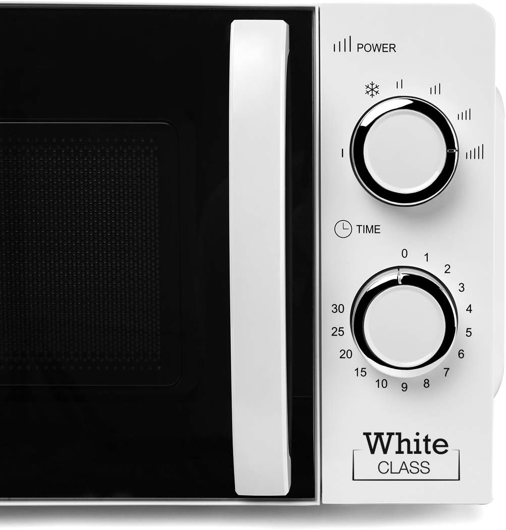 Orbegozo MI 2115 Microwave with 20 - Litre Capacity, 6 Operating Levels, Timer up to 30 Minutes, 700 W, White - Amazing Gadgets Outlet