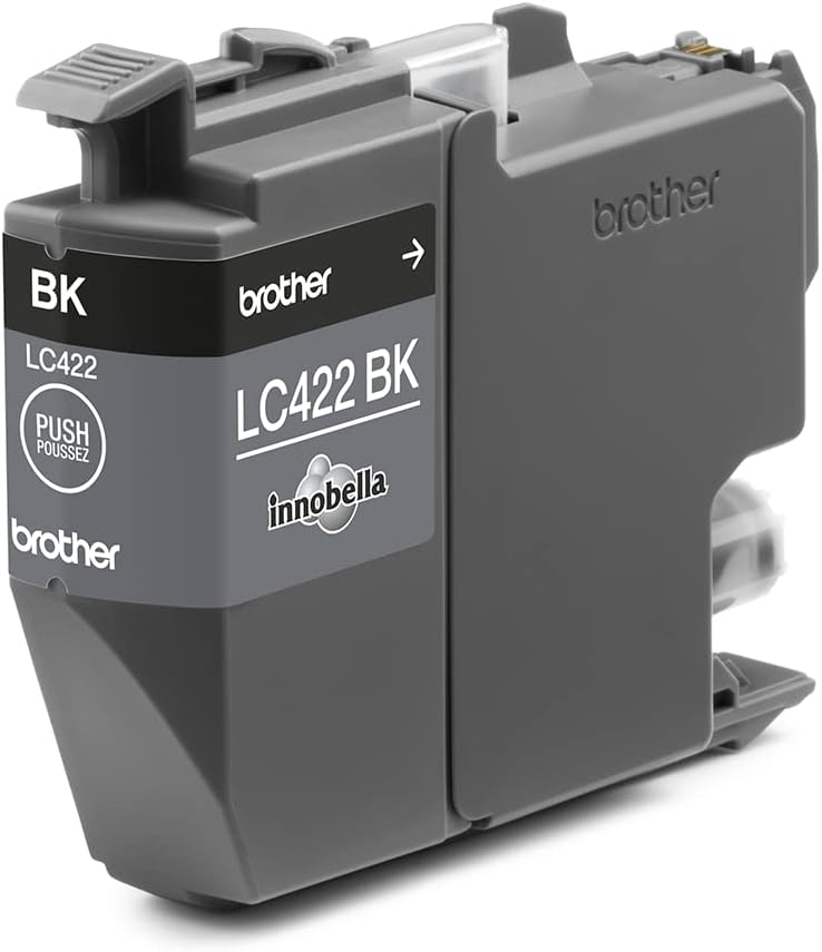 Original Brother LC - 422BK Black Ink Cartridge for Approx. 550 Pages for MFC - J5340DW, MFC - J5345DW, MFC - J5740DW, MFC - J6540DW, MFC - J6940DW - Amazing Gadgets Outlet