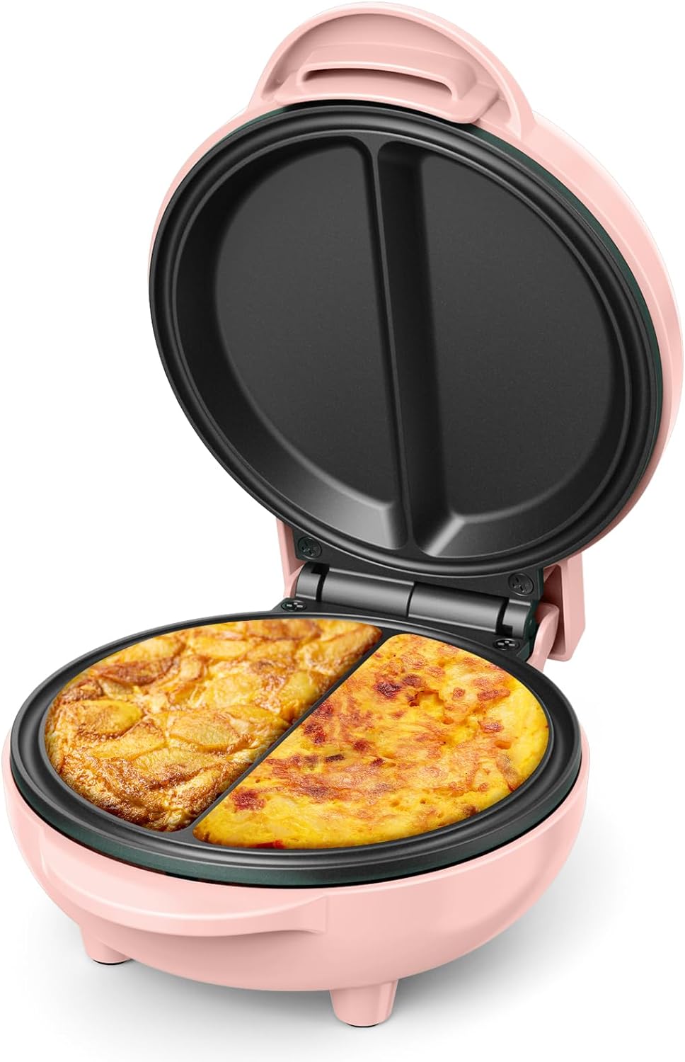 OSTBA APPLIANCE JK - 109C, 550W Electric Multi - cookers, Mini Omelette Maker Non Stick, Easy Clean, Compact Desgin, Aluminium, 550 W, 200 milliliters, PINK - Amazing Gadgets Outlet