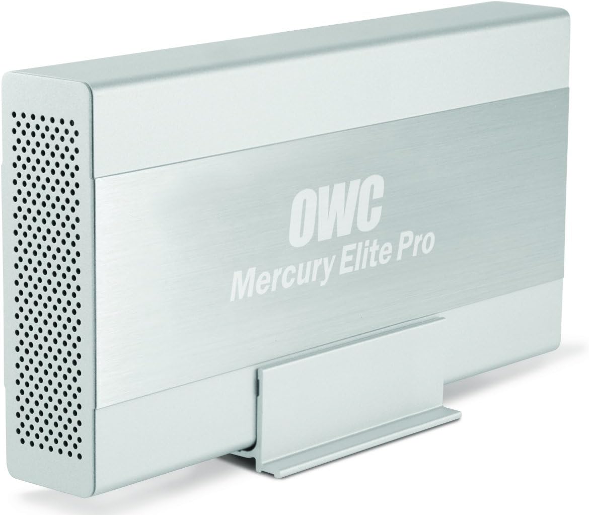 OWC Mercury Elite Pro 2TB 2000GB Silver - external hard drives (Wired, 5 - 42 °C, FireWire 800, USB 3.0 (3.1 Gen 1) Type - B, eSATA, HDD, - 40 - 65 °C, FireWire, USB, eSATA) - Amazing Gadgets Outlet