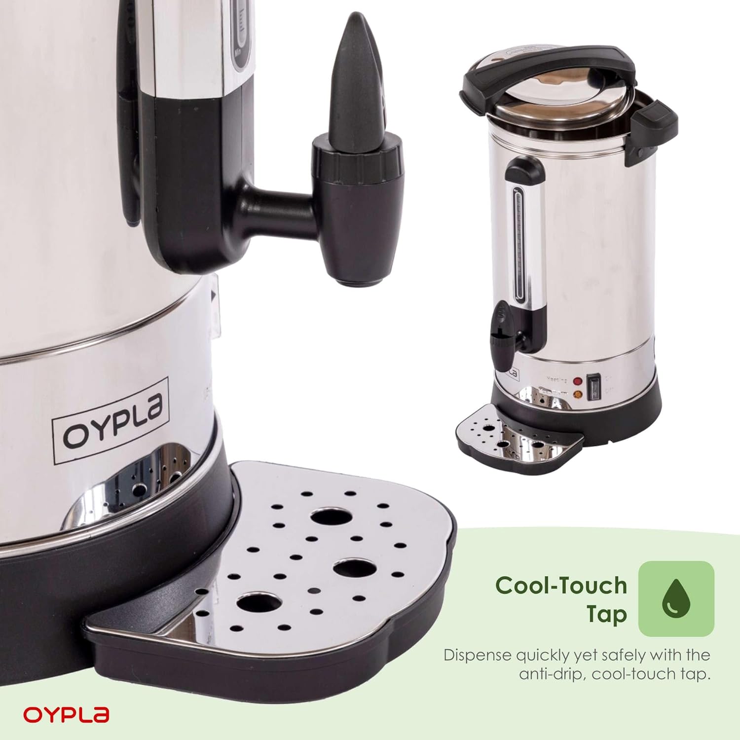 Oypla Electrical 10L Catering Hot Water Boiler Tea Urn Coffee - Amazing Gadgets Outlet