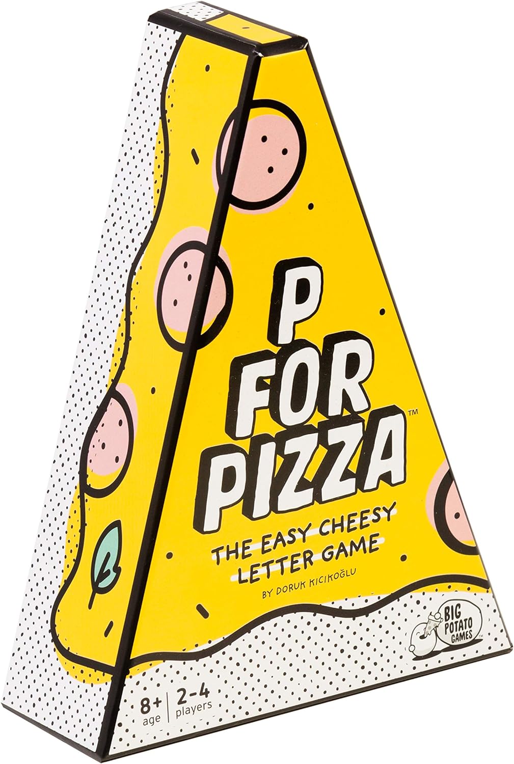 P for Pizza Board Game: Build a Giant Pizza Before Anyone Else Family Travel Game Great for Adults and Kids | Perfect For Holidays and Camping - Amazing Gadgets Outlet