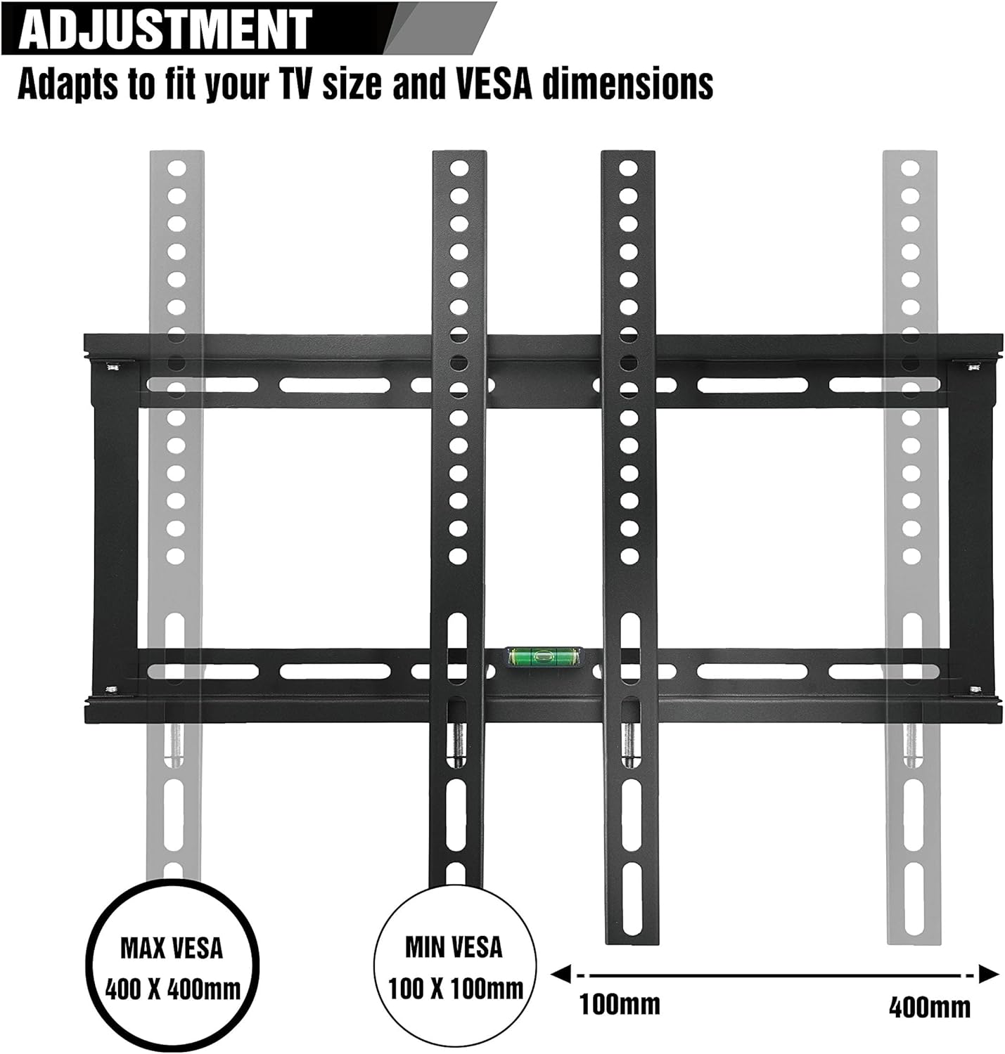 Paladinz TV Wall Mount Bracket Fits for 23 - 55" Inch LED LCD Plasma Flat Screen Televisions - Amazing Gadgets Outlet