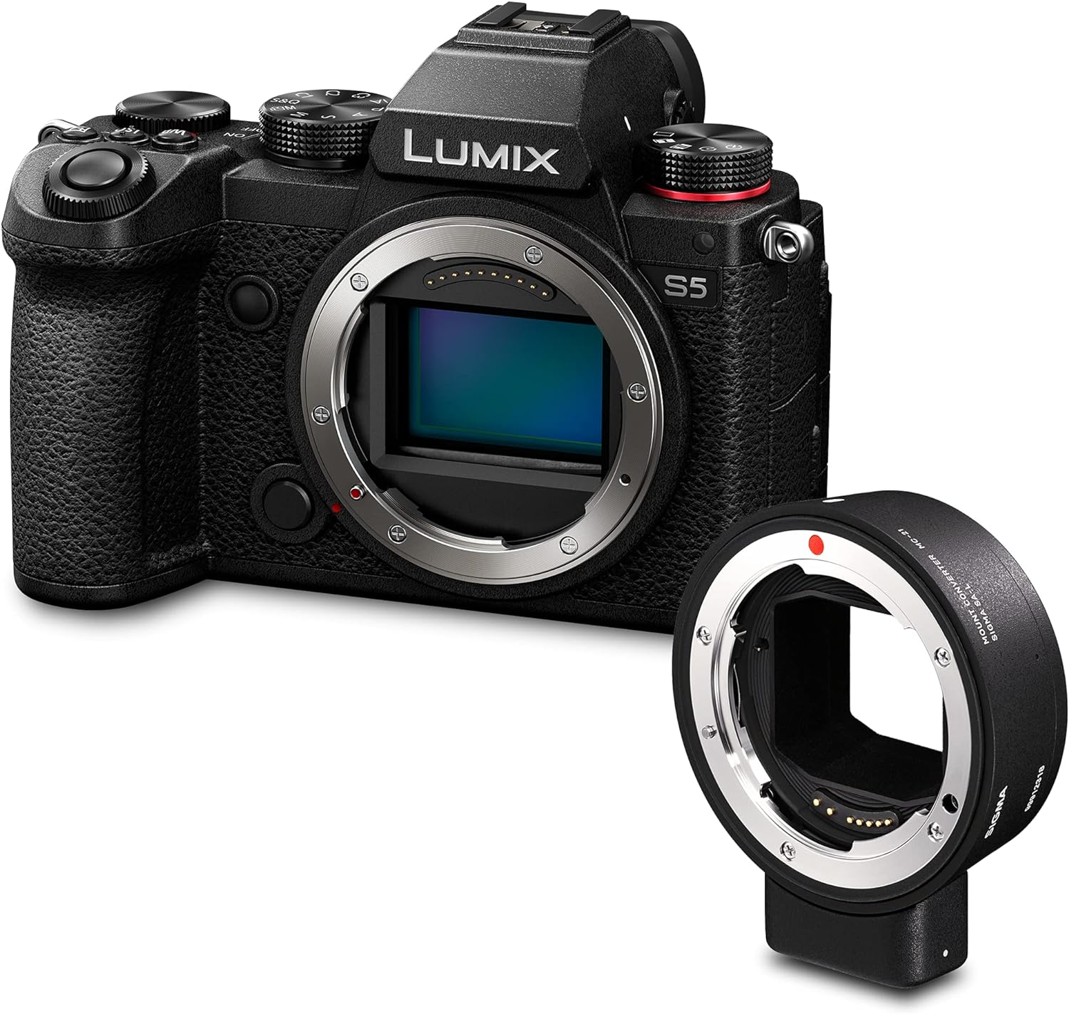 Panasonic LUMIX S5II Full Frame Mirrorless Camera Kit with New Phase Hybrid AF, Active I.S, Unlimited 4:2:2 10 - bit recording, 4K 60p and 6K 30p with LUMIX 50mm F1.8 L - Mount lens - DC - S5M2CE - Amazing Gadgets Outlet