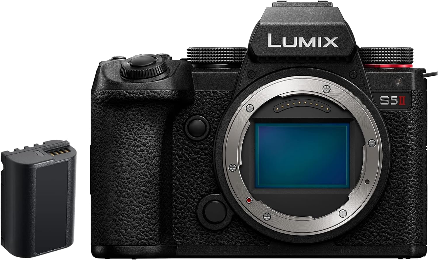 Panasonic LUMIX S5II Full Frame Mirrorless Camera Kit with New Phase Hybrid AF, Active I.S, Unlimited 4:2:2 10 - bit recording, 4K 60p and 6K 30p with LUMIX 50mm F1.8 L - Mount lens - DC - S5M2CE - Amazing Gadgets Outlet