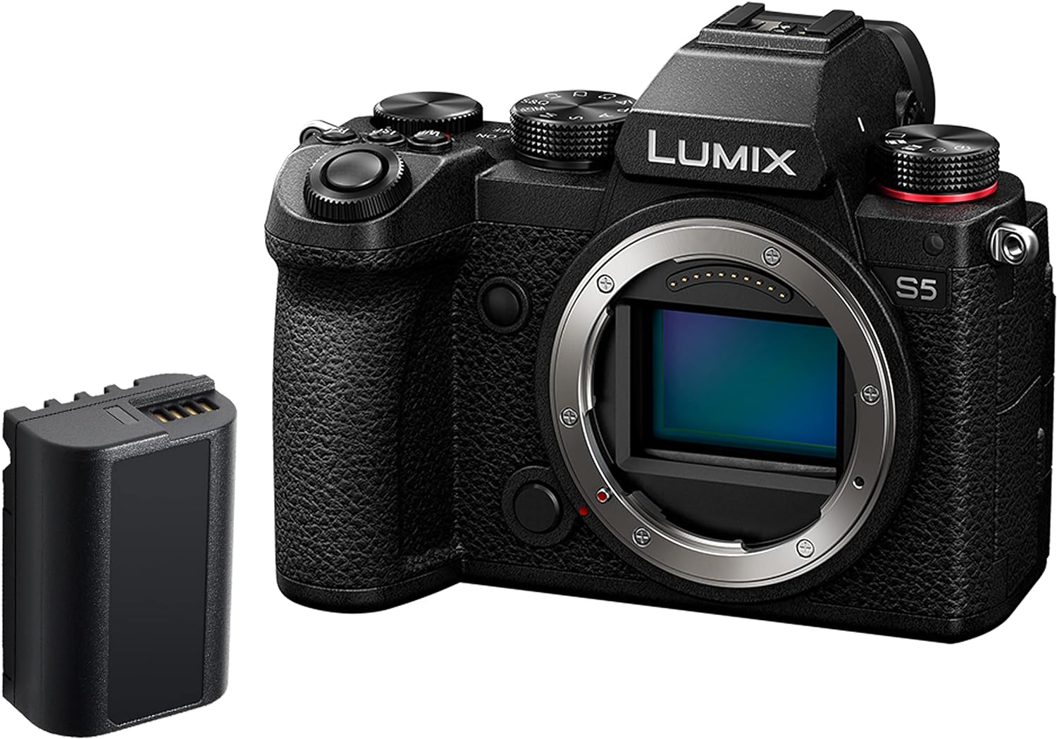 Panasonic LUMIX S5II Full Frame Mirrorless Camera Kit with New Phase Hybrid AF, Active I.S, Unlimited 4:2:2 10 - bit recording, 4K 60p and 6K 30p with LUMIX 50mm F1.8 L - Mount lens - DC - S5M2CE - Amazing Gadgets Outlet