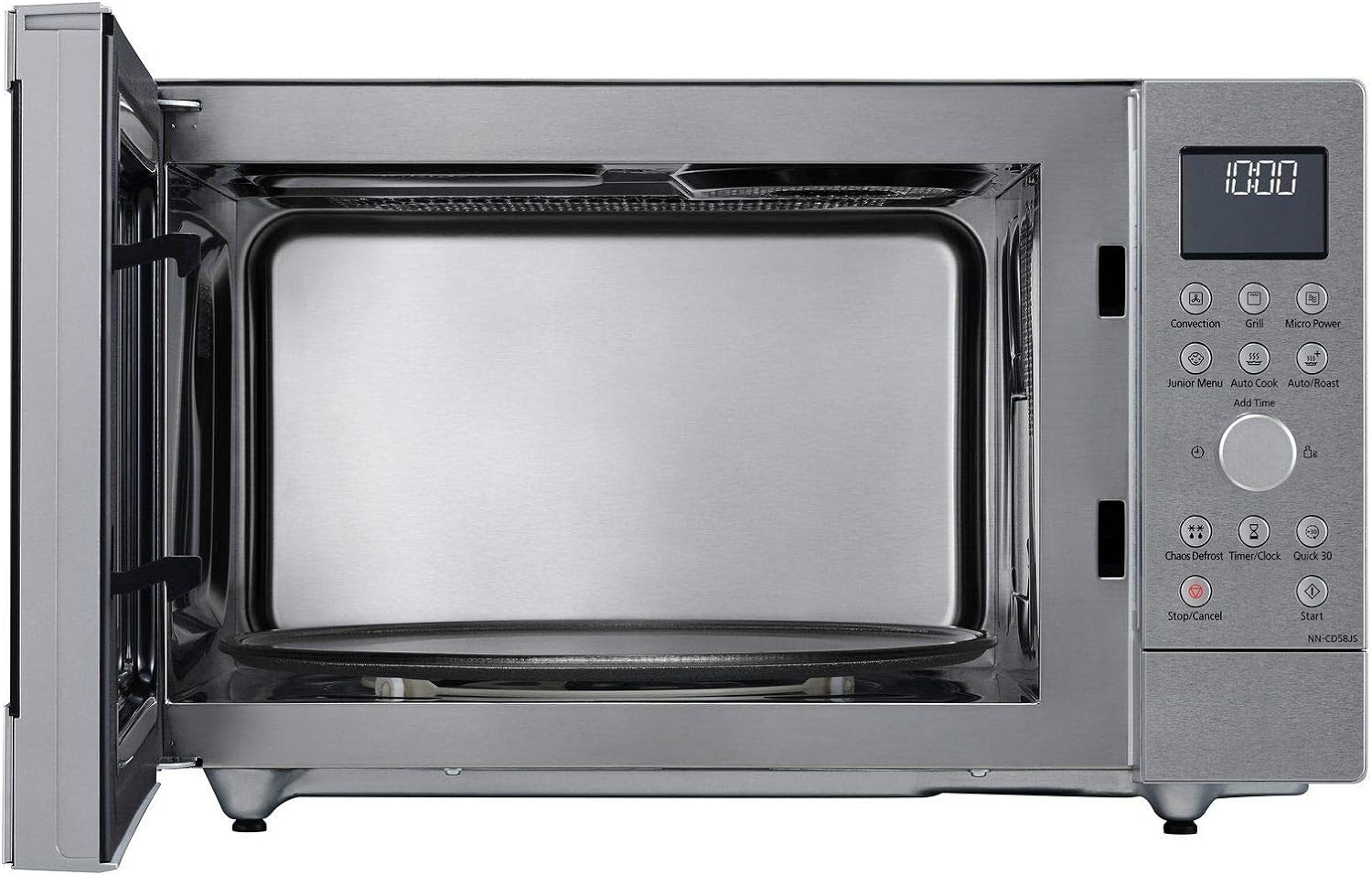 Panasonic NN - CD58JSBPQ 1000W Combination Microwave NN - CD58JSBPQ - Steel, 27 liters, Steel - Amazing Gadgets Outlet