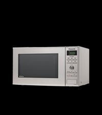 Panasonic NN - SD25HBBPQ Inverter Microwave Oven with Turntable & Dial, 1000 W, 23 Litres, quick 30sec Setting, x10 “One Touch” Programmes for easy cooking, Auto Defrost, Child Lock, Black - Amazing Gadgets Outlet