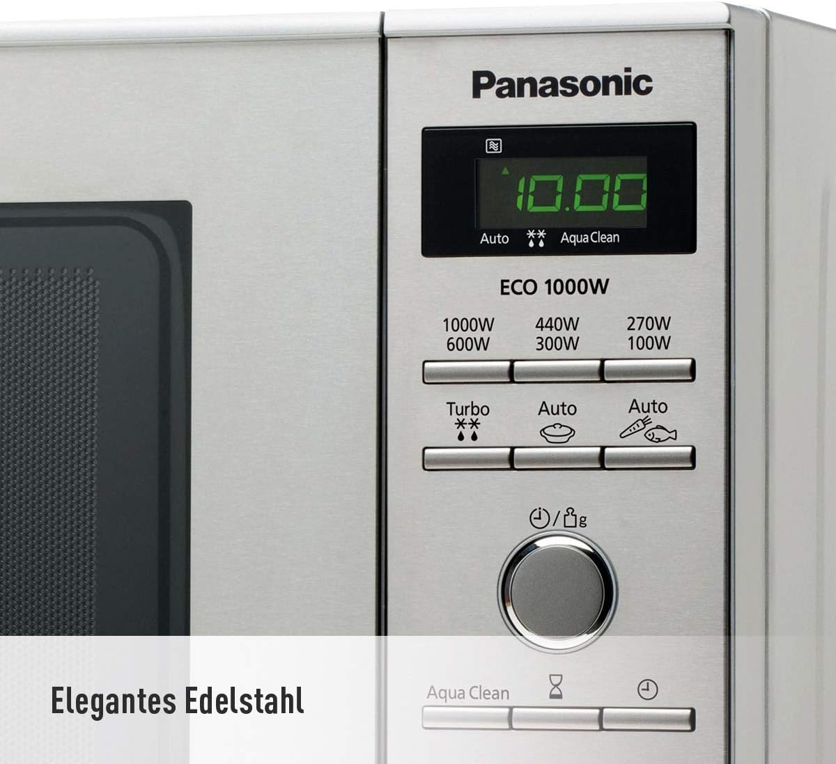 Panasonic nn - sd27 Integrated Solo Microwave (Built - in, Solo Microwave, 23 L, 1000 W, Buttons, Rotary, Stainless Steel) - Amazing Gadgets Outlet