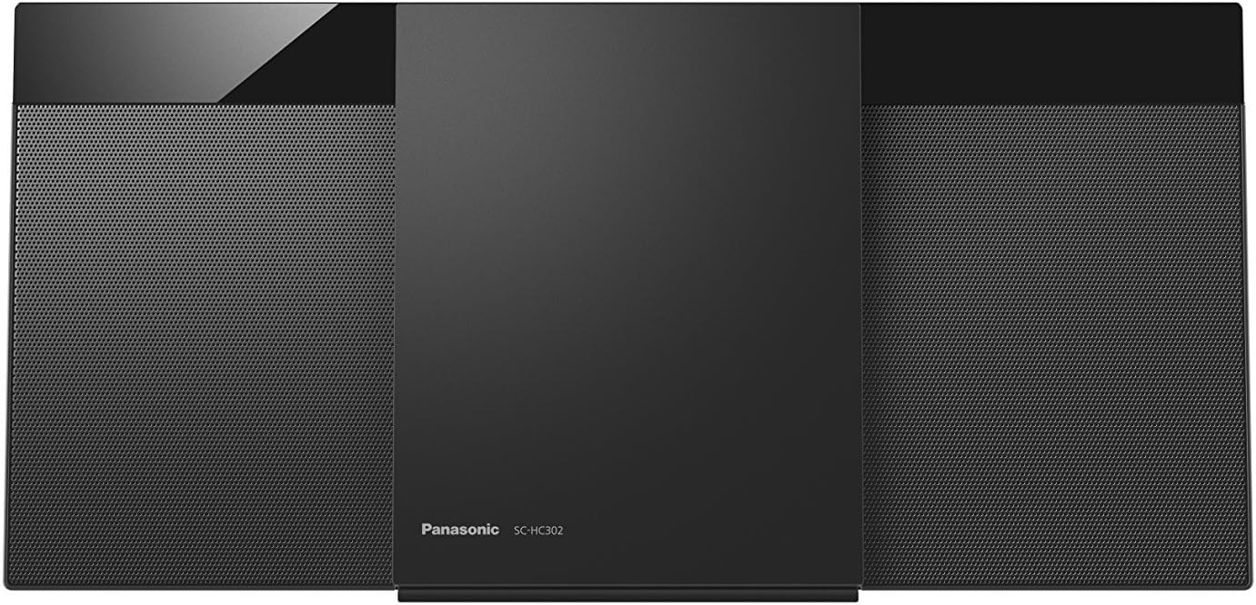 Panasonic SC - HC200EB - K Compact Micro Hi - Fi with CD and Bluetooth, Black - Amazing Gadgets Outlet