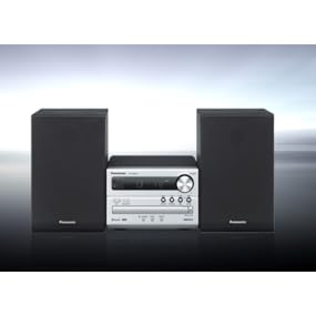 Panasonic SC - PM250BEBS Bluetooth Micro Hi - Fi System with Wireless Technology and DAB Tuner - Silver - Amazing Gadgets Outlet